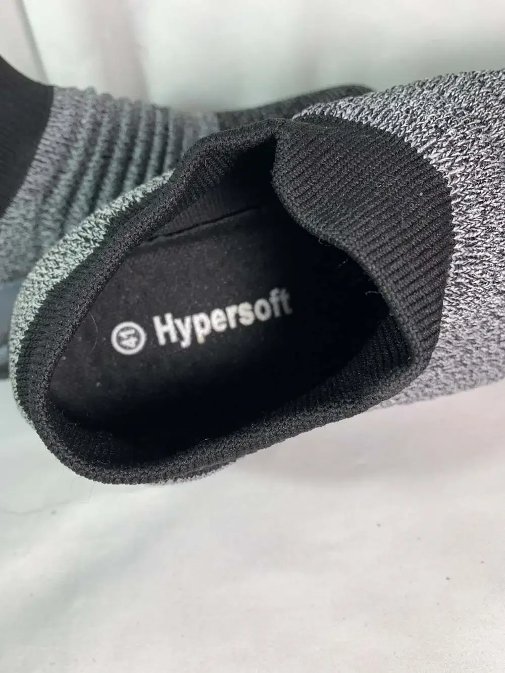 Hypersoft Women’s Athletic Grey and black sneaker size 10.5
